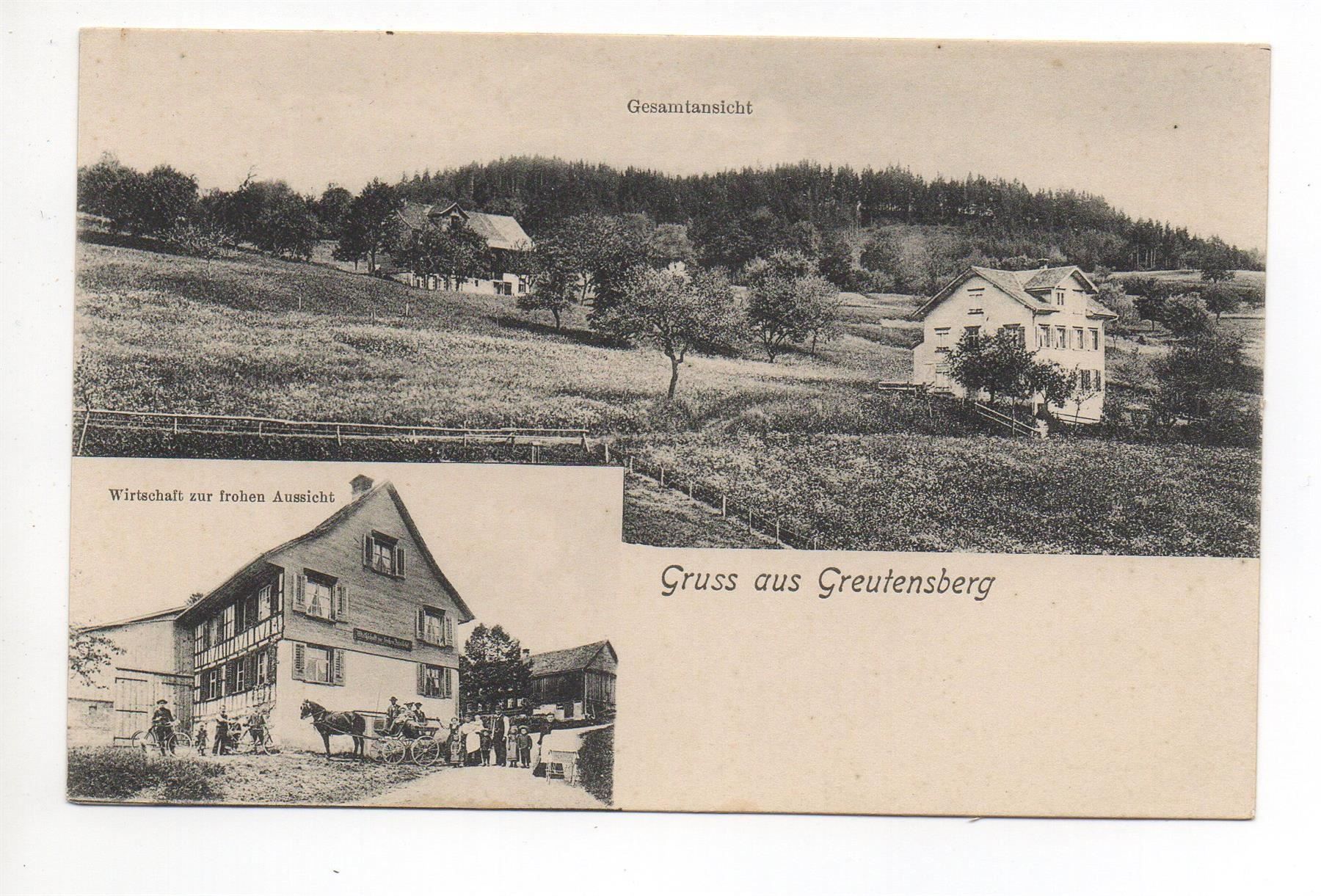 Ansichtskarten: MÜNCHWILEN Gruss aus GREUTENSBERG – Neu (gemäss Beschreibung) aus Jona von philajona