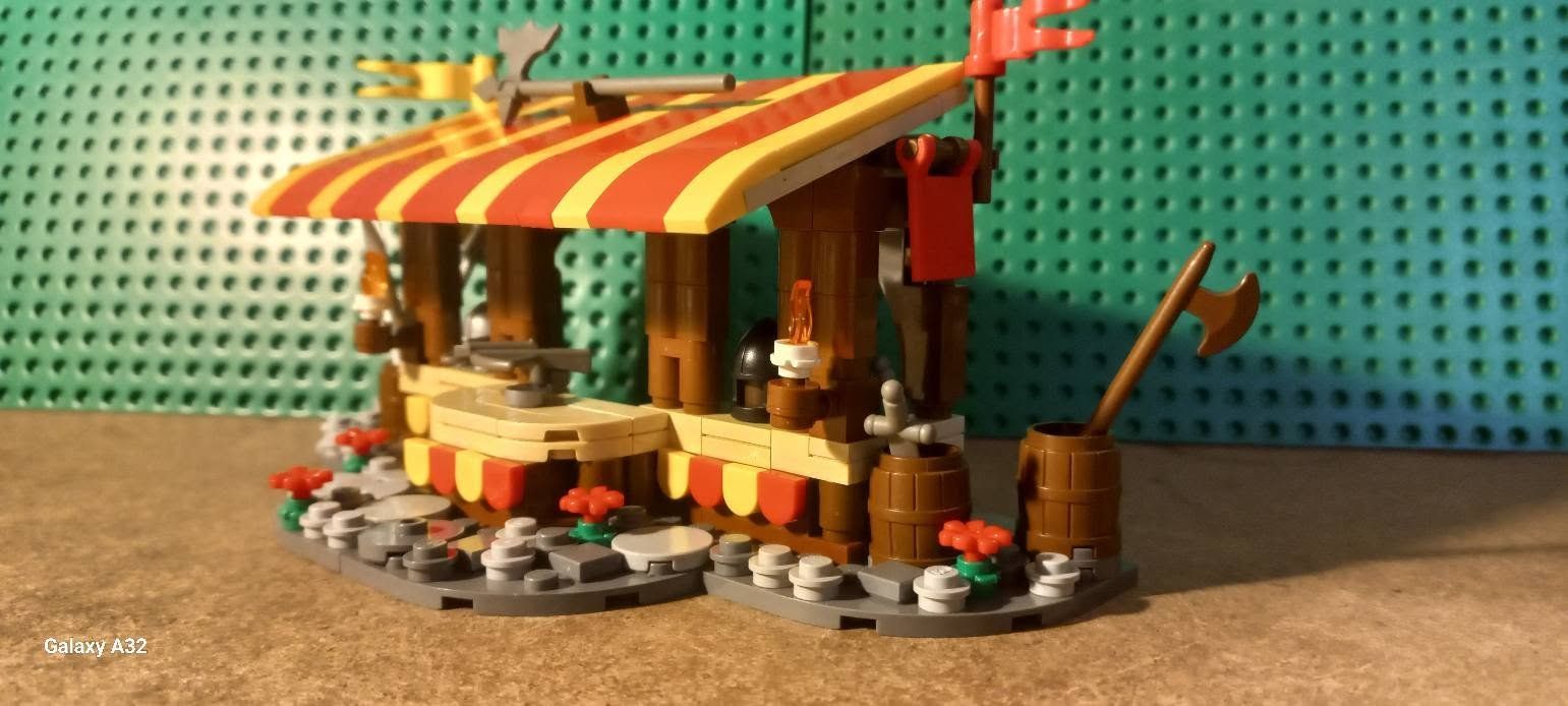 Lego Jouets: Le stand médiéval Lego – D'occasion à La tour de treme par Legocreation82 3