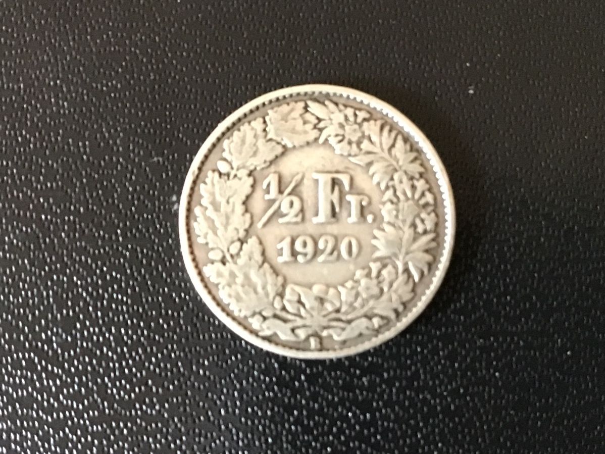 Toutes les monnaies: Silber 1/2 Franken 1920 – D'occasion à Urtenen-Schönbühl par absolut08