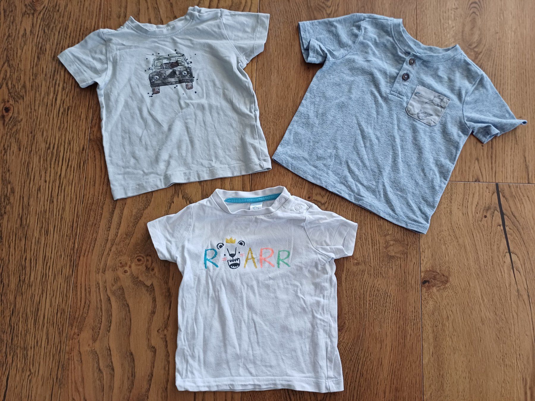 Name It Camicie, Top & T-shirt: 3 süsse T-Shirts Gr. 80 – Usato da Balsthal venduto da Memphis18