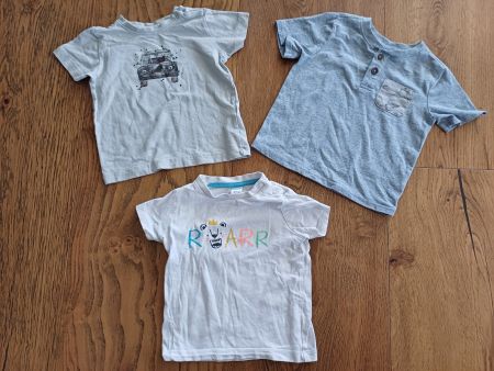 3 süsse T-Shirts Gr. 80