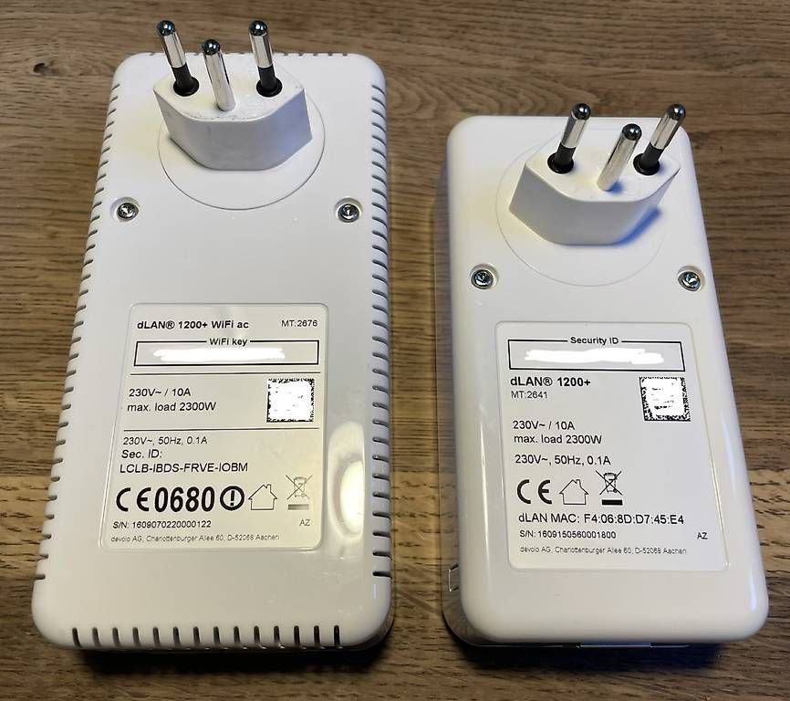Unità & Adattatore: DEVOLO dLAN 1200+ Basis + dLAN 1200+ WiFi ac  – Usato da Spiegel b. Bern venduto da upcycler 1
