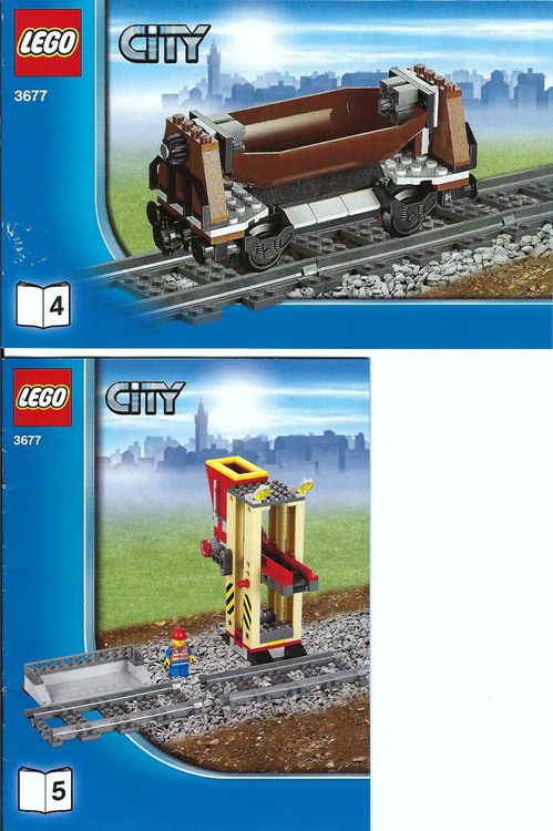 LEGO® 3677 City RC Train - Red Cargo Train | Kaufen auf Ricardo