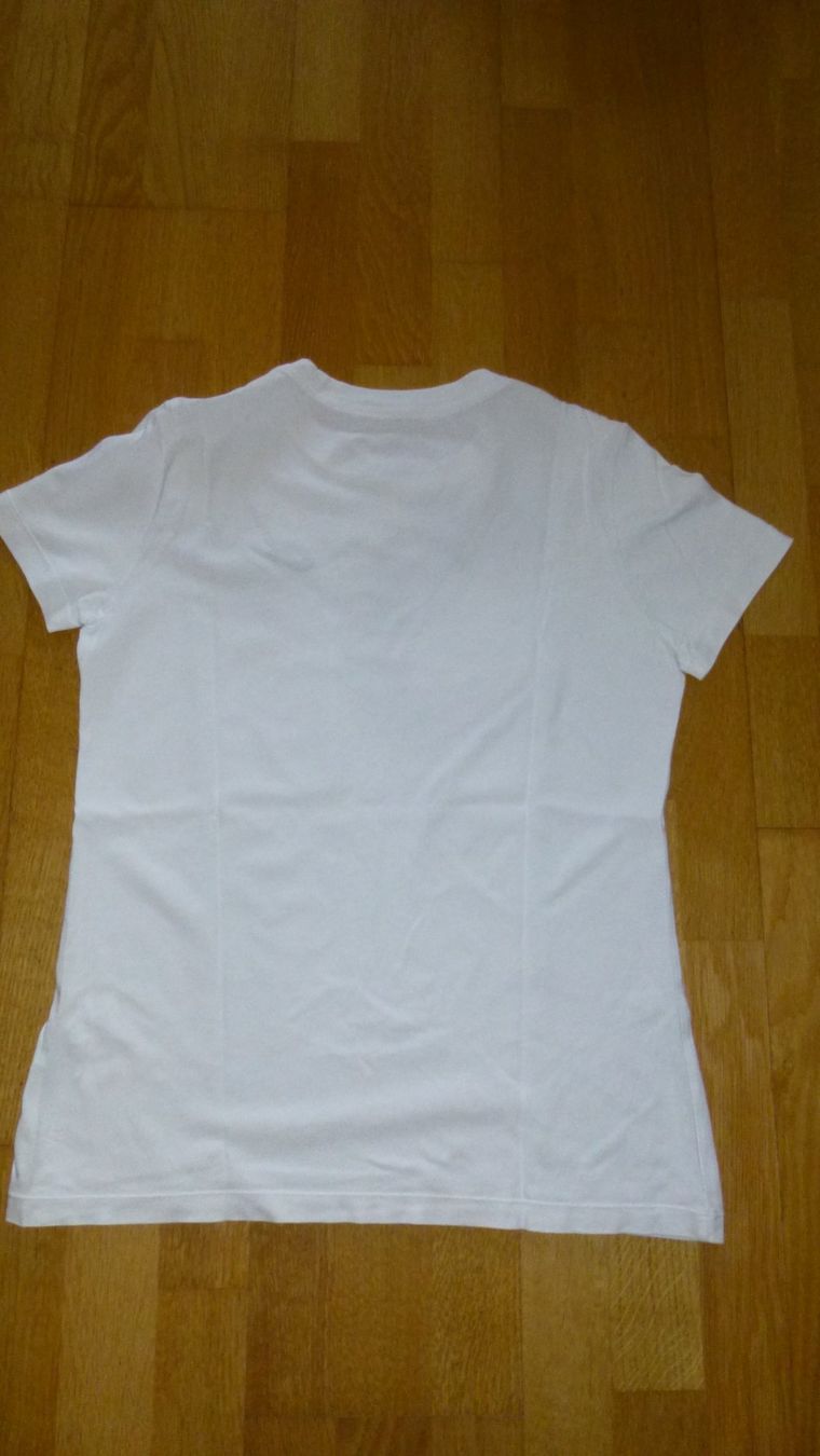 Nike T-Shirts: Nike-Damen-T-Shirt weiss, Basic, Grösse S – Gebraucht aus Triengen von misterpicknicker 1