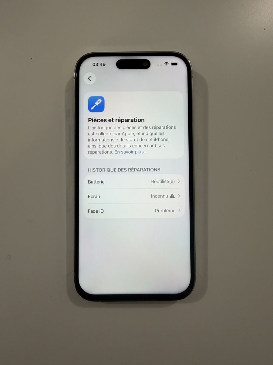 Apple Portables: Apple iPhone 14 Pro 128 Go – D'occasion à Yverdon-les-Bains par AVRS.CH 2