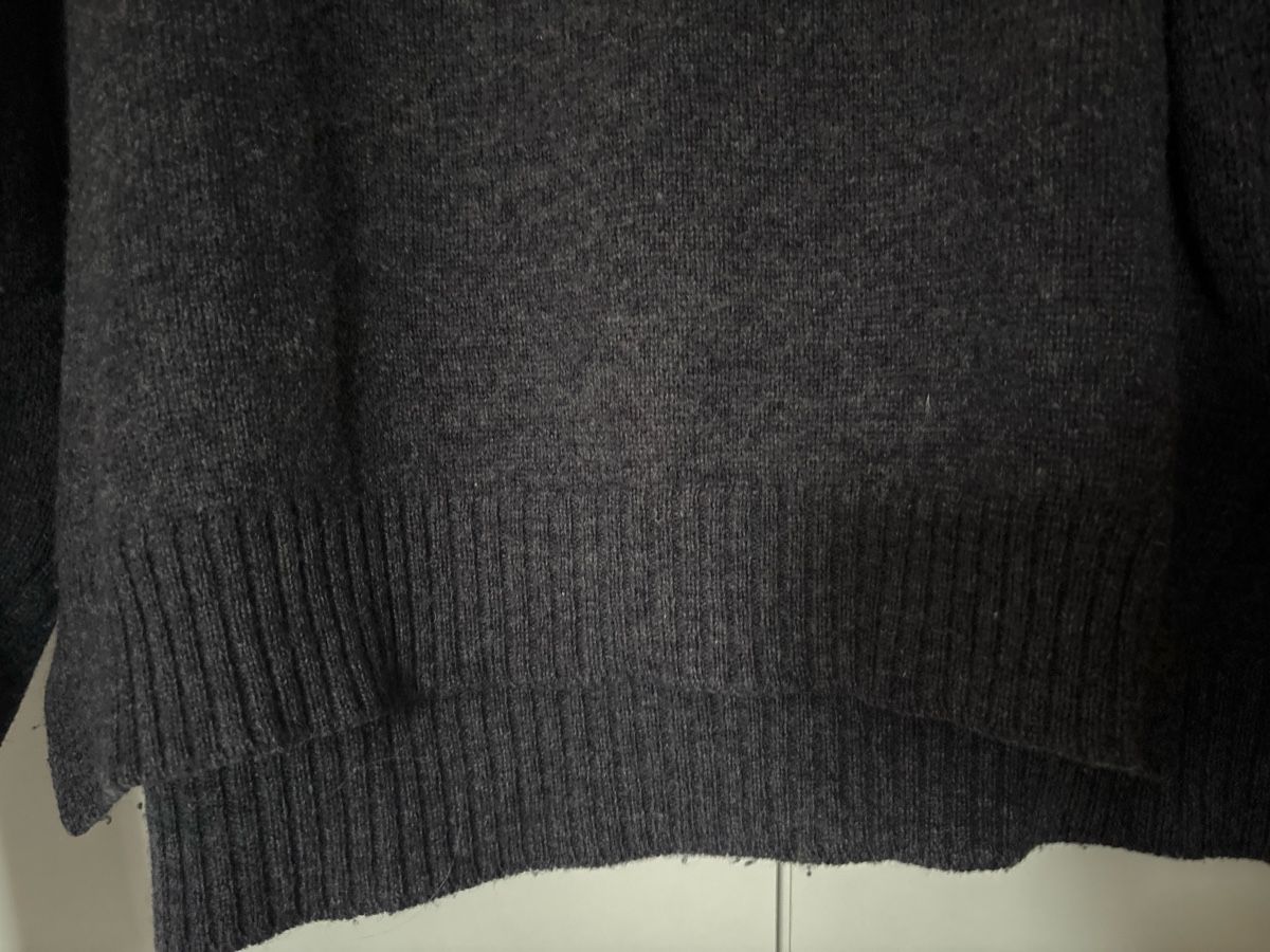 Hessnatur Pullover & Sweatshirts: Hessnatur Pullover Schurwolle anthrazit Grösse S – Gebraucht aus langenthal von rundholz7 1