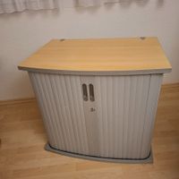 Lateralschrank grau/holz