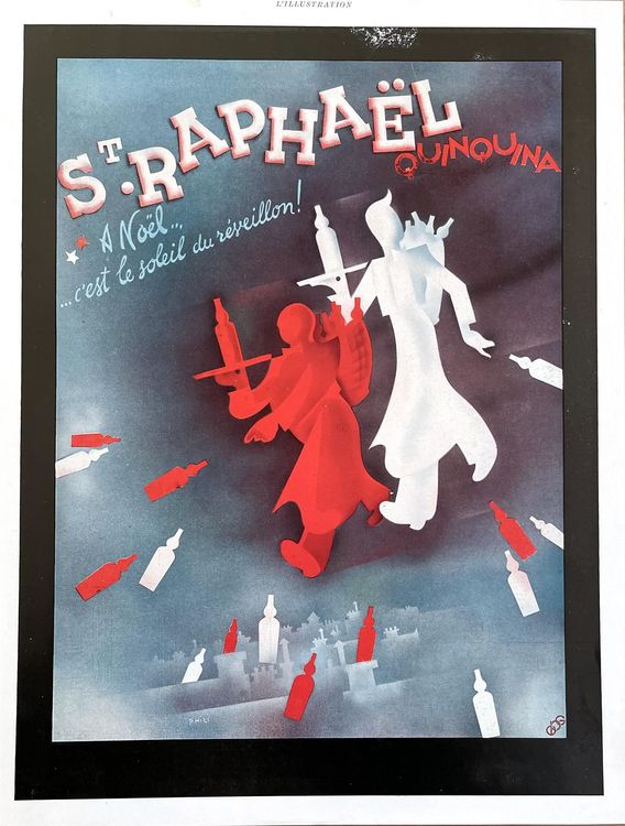St. Raphaël Apéritif Publicité de 1933 Kaufen auf Ricardo