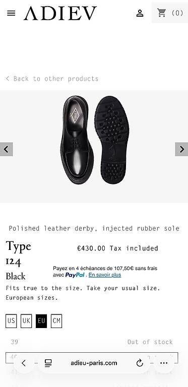 Damenschuhe: Adieu Paris lederschuhe – Gebraucht aus Aarau von naw_6zvr 3