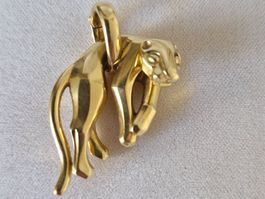 Cartier Panthere de Cartier Anhänger 18 Karat Gold Original