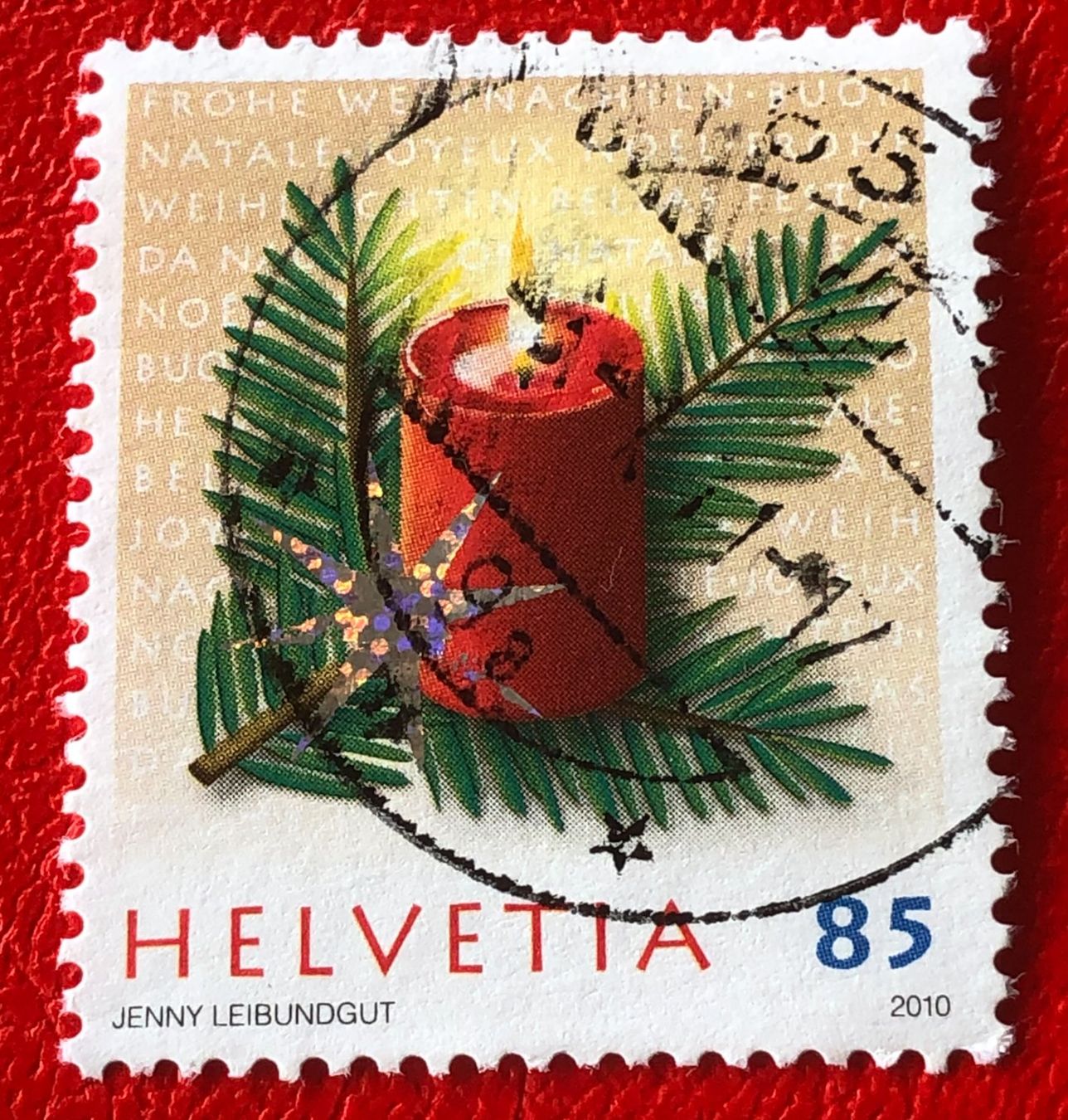 Tutti i francobolli: Nr.1373  Kerze 2010 mit Stempel    – Usato da Aarau venduto da Billa007