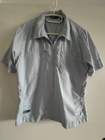 Wander Bluse Salewa hellblau Gr. 42