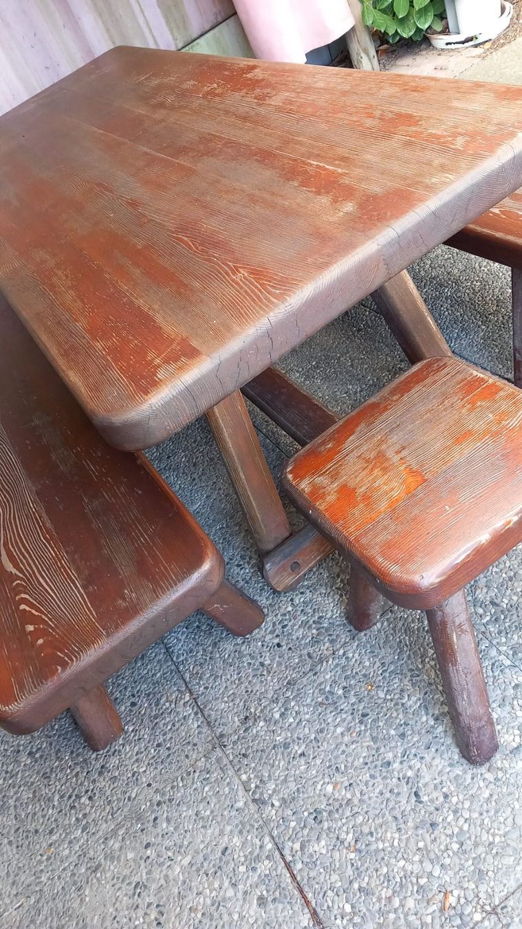 Hunn Tischset: Outoor Gartentisch-Garnietur – Gebraucht aus Aristau von inf_rl29 1