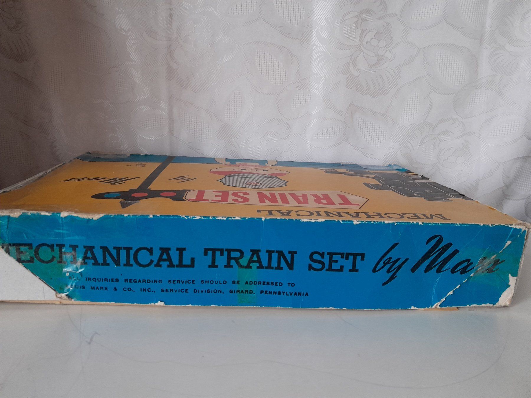 Modellini di ferrovie: Mechanical Eisenbahn-Set vom Marx, USA 1977 + Geschenk – Usato da Schwarzenbach SG venduto da utschu09 8