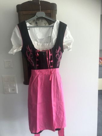 Pinkes Dirndl, Grösse 40