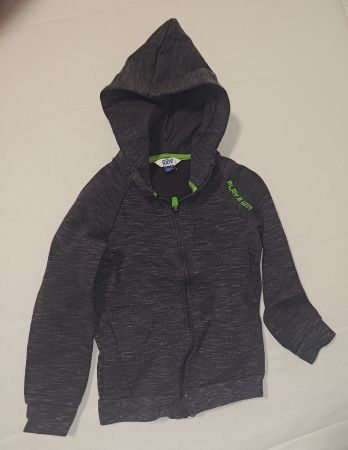 Sweat-Jacke mit Kapuze, Gr. 104