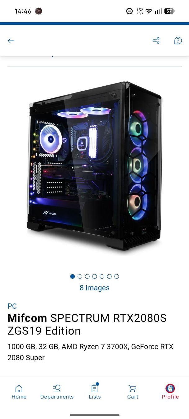 PCs: Gaming PC - 2080 Super, Ryzen 7 3700X – Gebraucht aus Uster von zymonkey 1