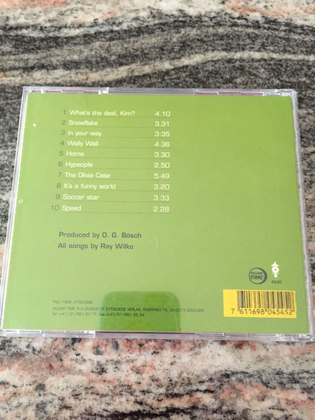 CD: Ray Wilko - Subzero – Usato da Rüti ZH venduto da alumedien 1