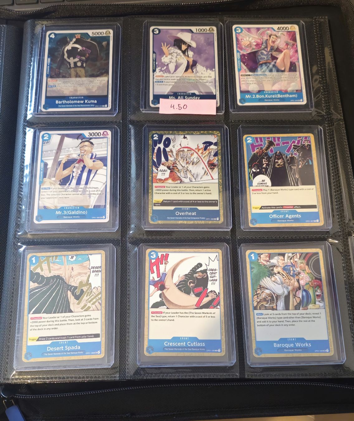 Bandai Carte collezionabili: One Piece OP01 Blue Bottom Pre Errata Karten – Usato da Thierachern venduto da YokaiStore 6