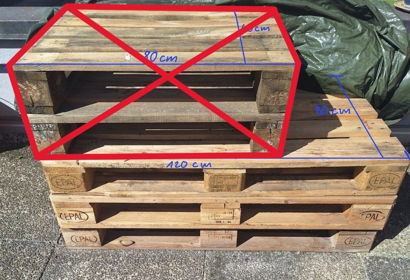 Pallets: 3 Paletten – Usato da Zürich venduto da mats.stone