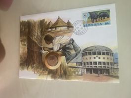 Münzbrief Liberia