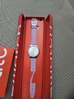 Swatch Skin Uhr SYXS131 lila Silikonband neu geschenk Frau 