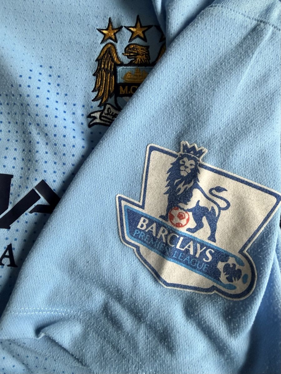 Umbro Canottiere & Pantaloni: Maillot Manchester City 2011-12 - NASRI #19 - AUTHENTIQUE - – Usato da Moutier venduto da Mrbond125 6