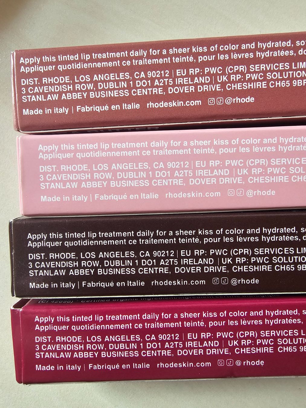 Altro per la cura del corpo: Rhode Lip Tint, Gesichtsmasken, Duschgel – Nuovo (secondo la descrizione) da Balterswil venduto da Dikdik1992 1