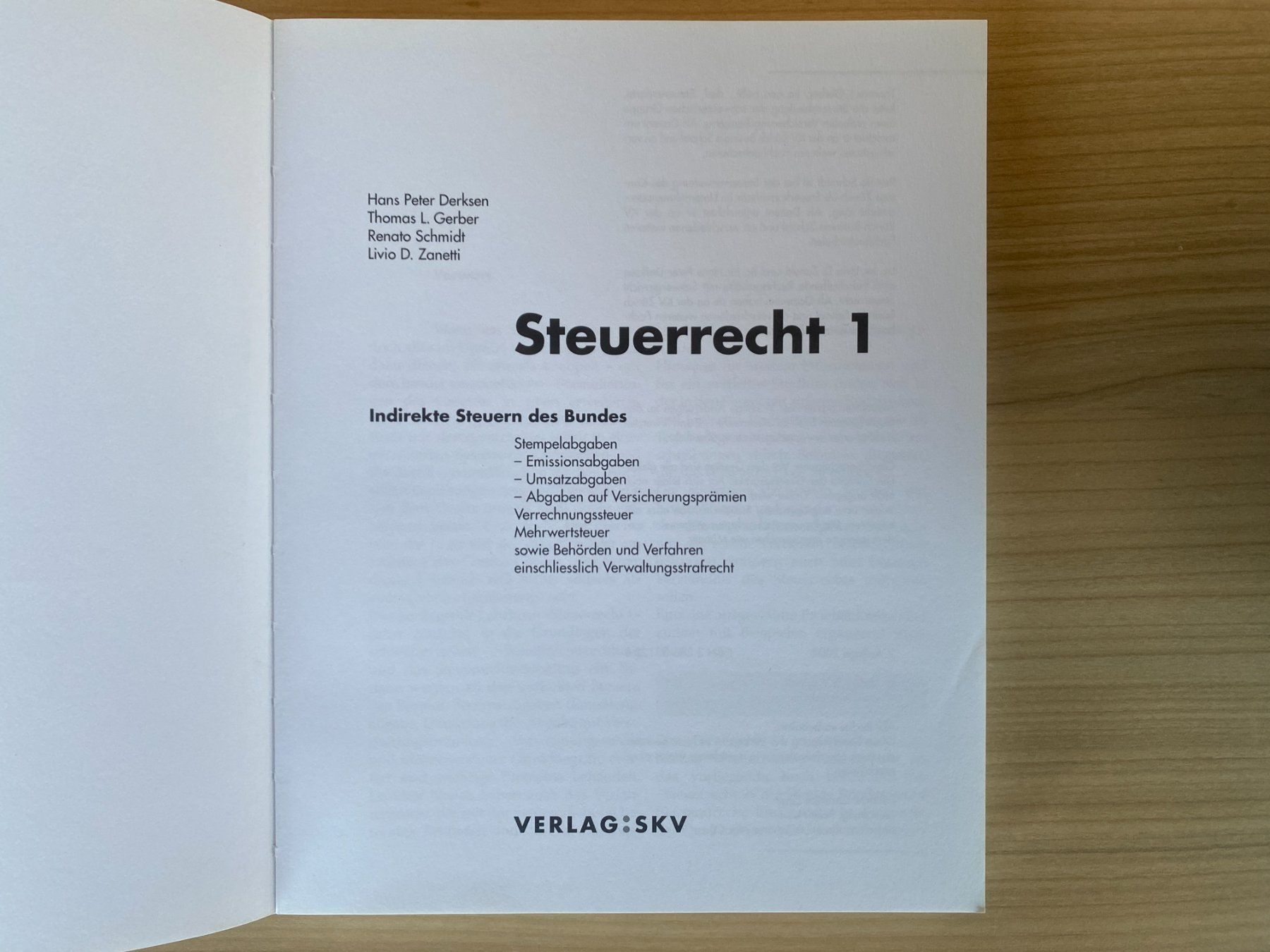 Libri: Steuerrecht 1 + 2 Verlag SKV – Usato da Einigen venduto da Seeland2ndHand 1