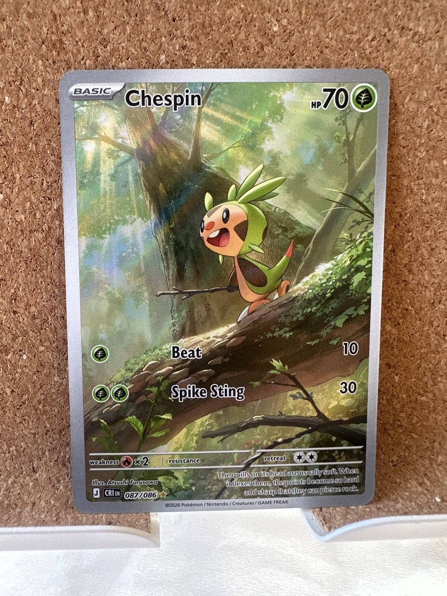 Karten: Pokémon Chespin 087/086 – Gebraucht aus Goldach von Lenny0220