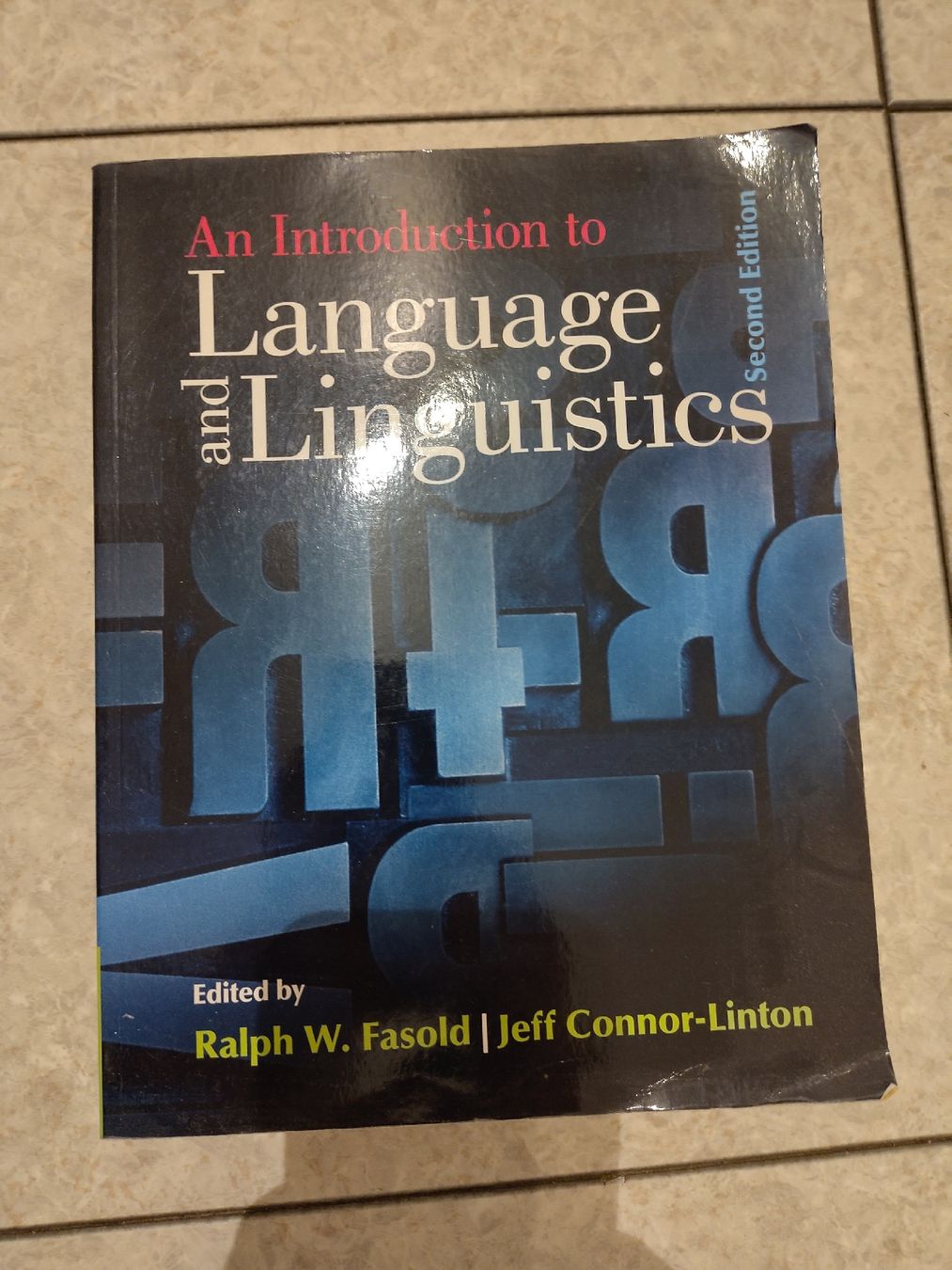 Libri: Buch Introduction to Language and Linguistics – Usato da Nussbaumen AG venduto da Yodeaqui