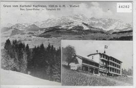 Gruss vom Kurhotel Kurfirsten - Wattwil