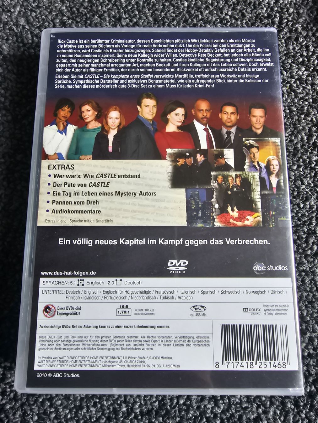 Tutti i DVDs: Castle: Die komplette erste Staffel DVD  – Usato da Ruswil venduto da jan_bxl5 1