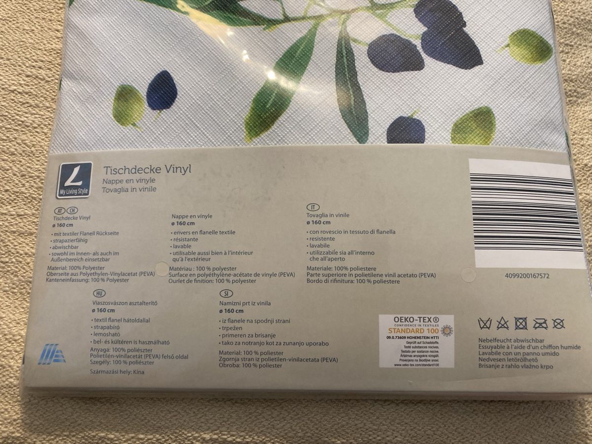 Altra biancheria da tavola: Tischdecke rund 160 cm NEU – Nuovo e nell'imballaggio originale da Widen venduto da nigella90 2