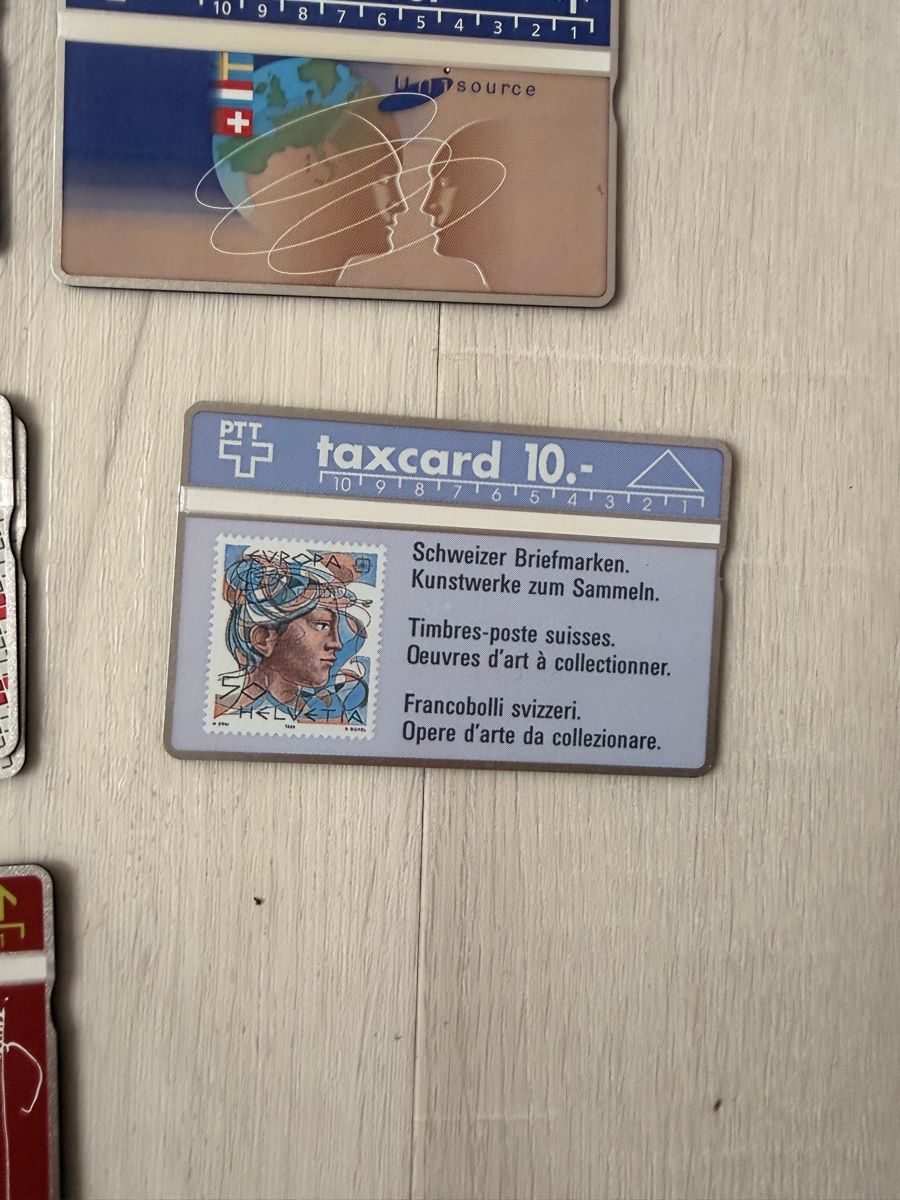 Swisscom Schede telefoniche: Collection de taxcard – Usato da Murten venduto da noemiei