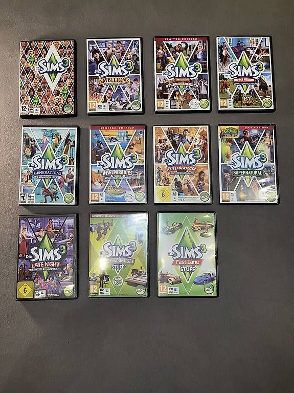 Giochi: Sims 1 & Sims 3 PC Spiele – Usato da Wetzikon TG venduto da annisegenreich 1