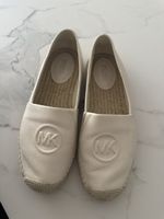 Michael Kors Espadrilles Leder Creme Groesse 37.5