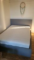 Ikea Malm Bett grau