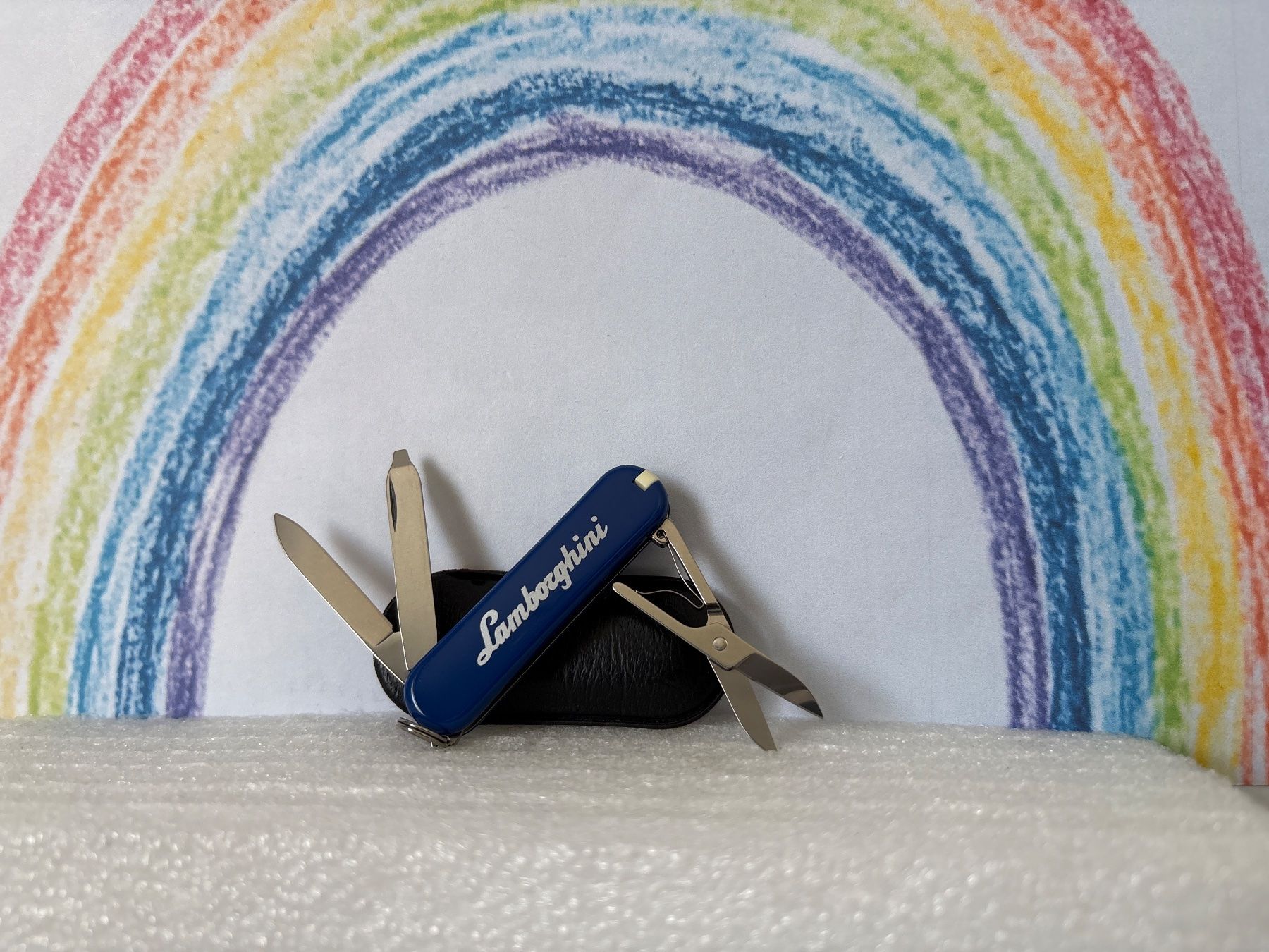 Victorinox Taschenmesser: VICTORINOX - Classic blue - Sackmesser - Lamborghini – Gebraucht aus Andwil SG von Rainboli 2
