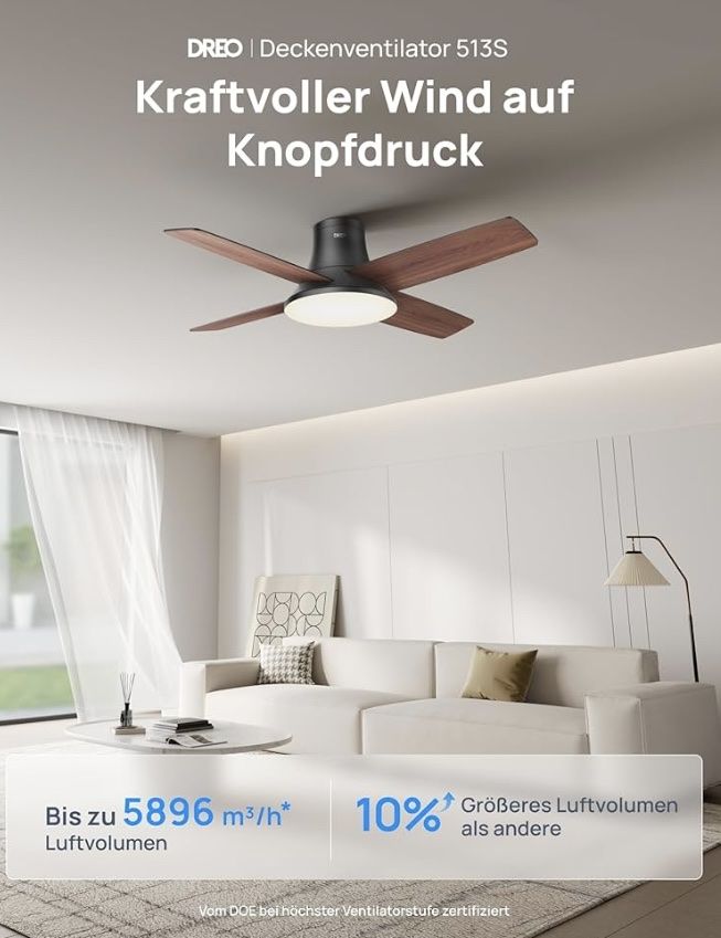 Ventilatoren: Neuer DREO Deckenventilator - OVP  – Neu und originalverpackt aus Chur von Brakerli 1