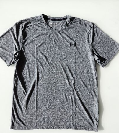 T-shirt Under Armour gris chiné taille L homme