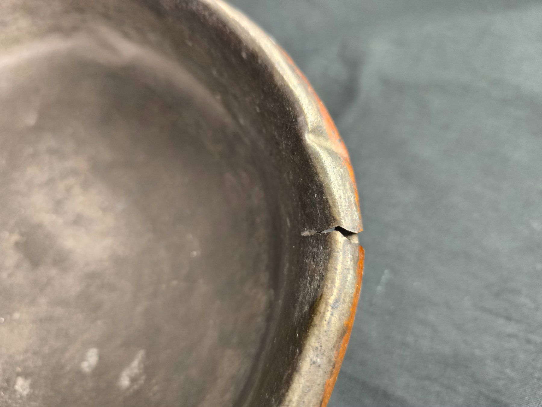 Padelle: Antike Kupferpfanne 24 cm – Usato da Rüti ZH venduto da Restwert_Rueti_ZH 4