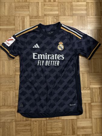 Maillot Real Madrid Adidas noir authentique comme neuf