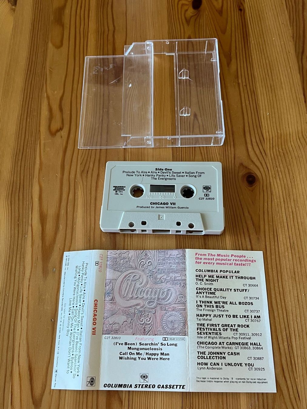 Cassettes audio: Chicago VII - CBS 1974 – D'occasion à Zürich par Gurkis 2