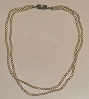 Halskette Perlenkette Doppelstrang 40 cm