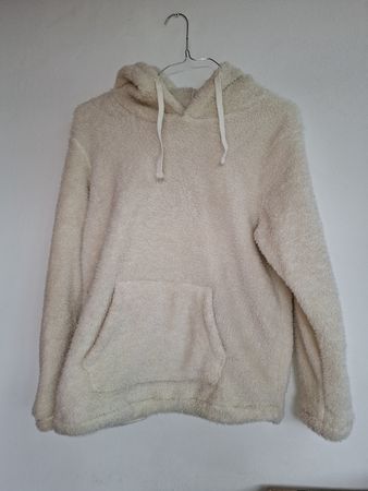 Blue Motion Hoodie Plüsch beige Grösse 40-42 gut erhalten
