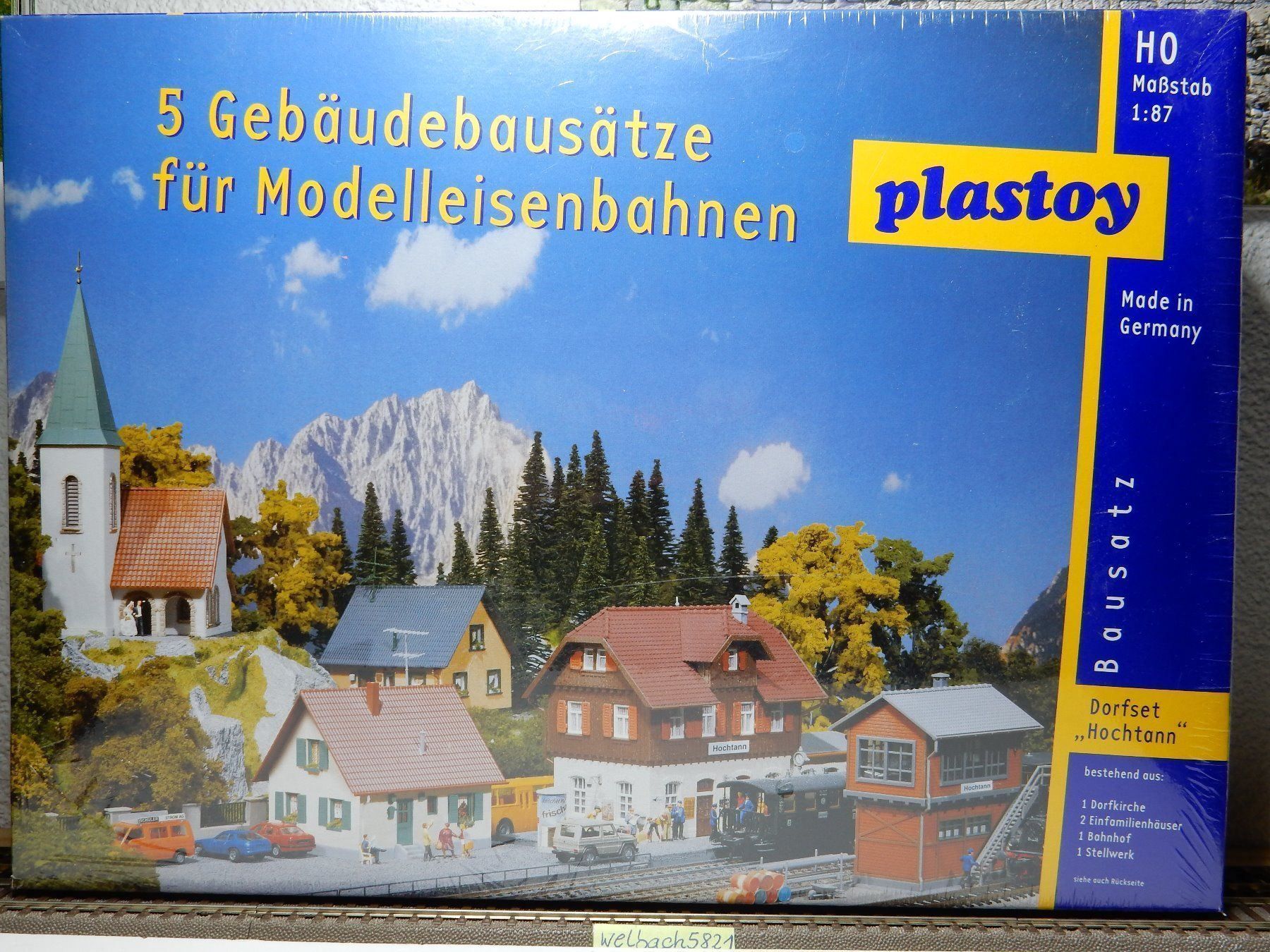Trains électriques: Plastoy Dorfset "Hochtann" – Neuf avec emballage d'origine à Embrach par Welbach5821