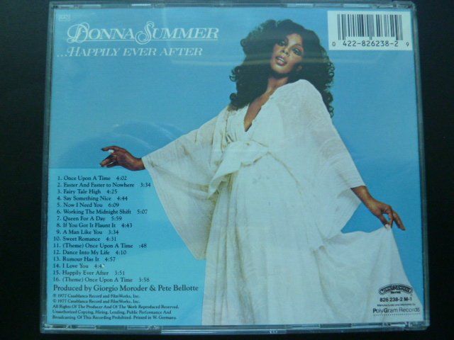 CD: Donna Summer - Once upon a time ...  (vergriffen) – Usato da Au ZH venduto da sikoku 2