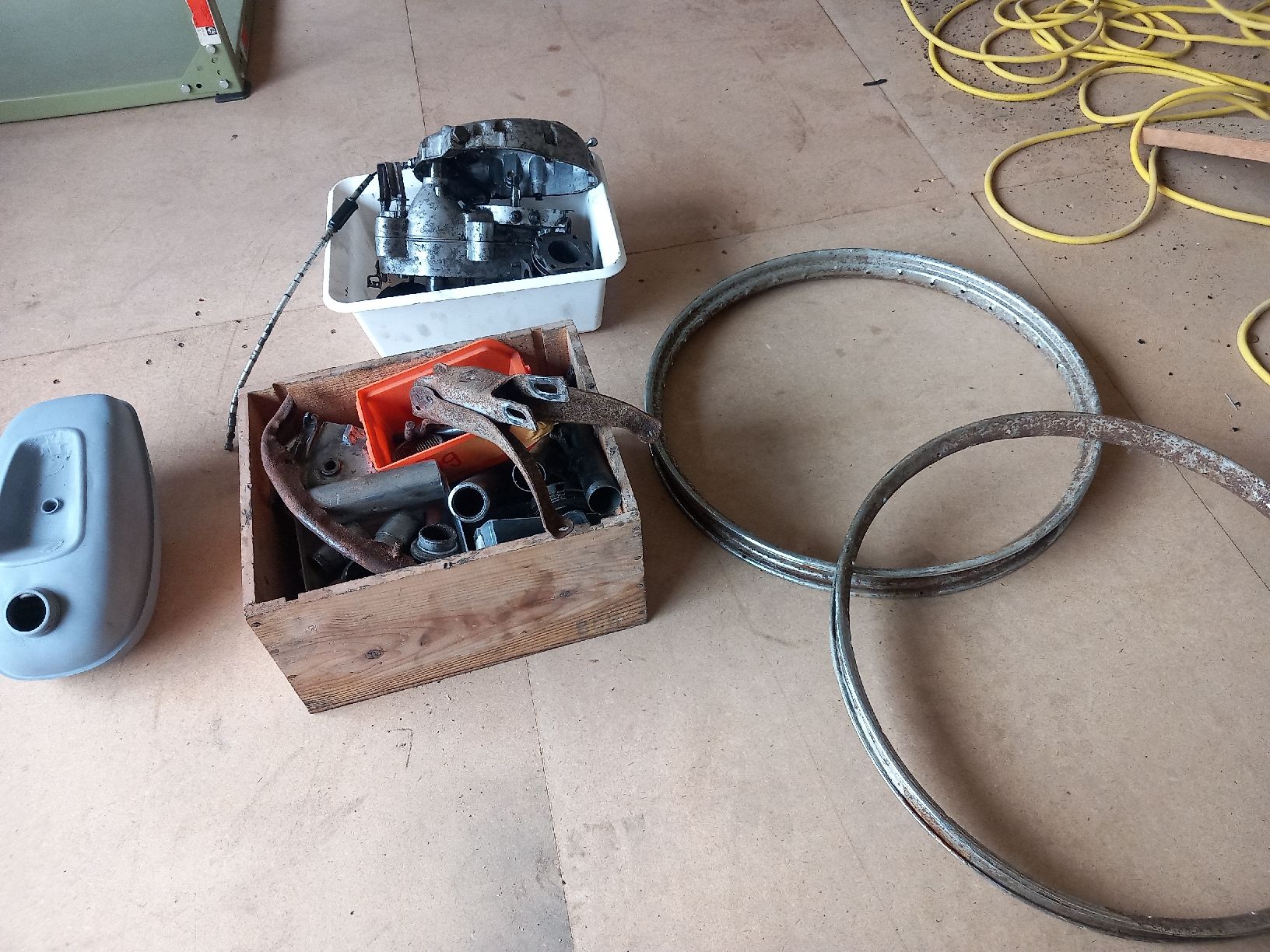 Puch Ciclomotori: Puch Ms 50 Komplett – Difettoso da Recherswil venduto da schwalli01 1