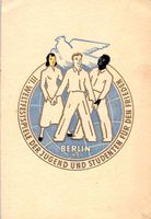 Erinnerungsfolder WELTFESTSPIELE der Jugend BERLIN 3.8.1951